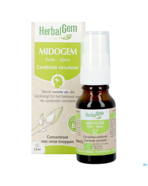 Herbalgem midog fort spray bio 15ml