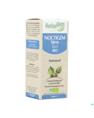 Herbalgem noctigem spray bio   15ml