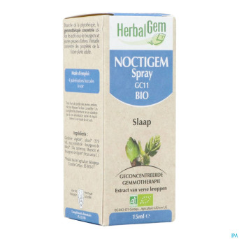 Herbalgem noctigem spray bio   15ml