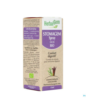 Herbalgem stomagem spray bio   15ml