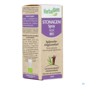 Herbalgem stomagem spray bio   15ml
