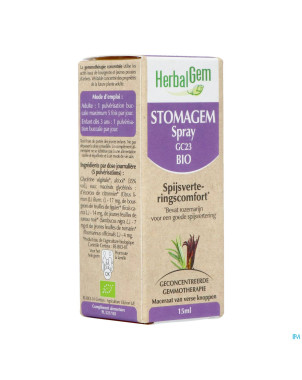 Herbalgem stomagem spray bio   15ml