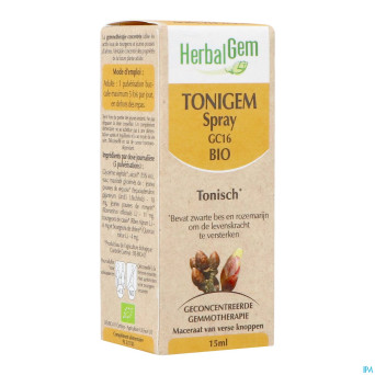 Herbalgem tonigem spray bio    15ml