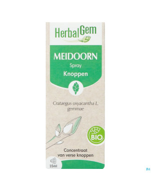 Herbalgem aubepine bio spray   15ml