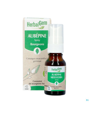 Herbalgem aubepine bio spray   15ml
