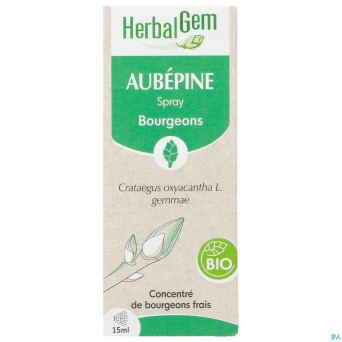 Herbalgem aubepine bio spray   15ml
