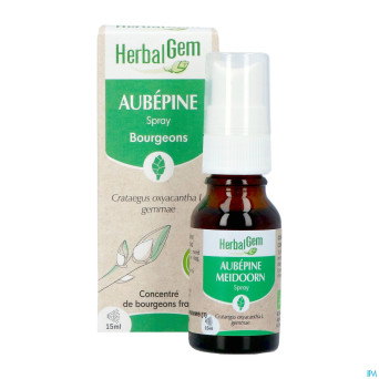 Herbalgem aubepine bio spray   15ml