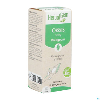 Herbalgem cassis bio spray    15ml