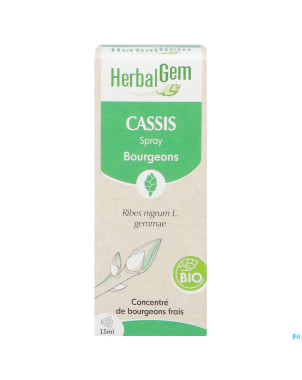 Herbalgem cassis bio spray    15ml