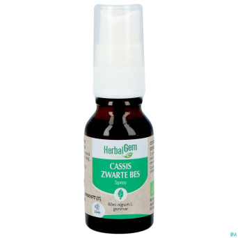 Herbalgem cassis bio spray    15ml