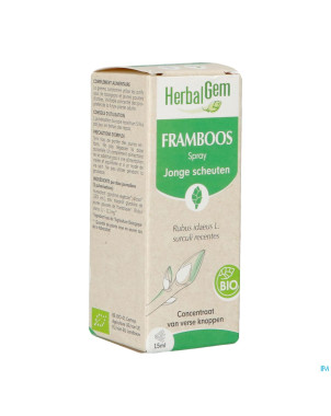 Herbalgem framboise bio spray  15ml