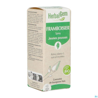 Herbalgem framboise bio spray  15ml