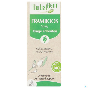 Herbalgem framboise bio spray  15ml