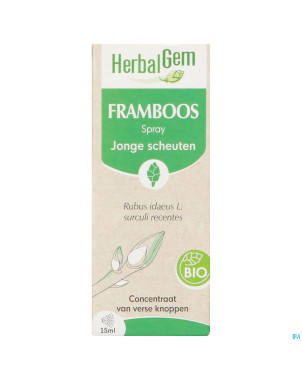 Herbalgem framboise bio spray  15ml
