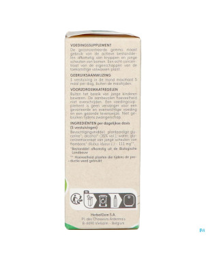 Herbalgem framboise bio spray  15ml