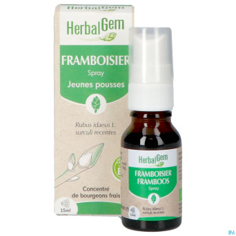Herbalgem framboise bio spray  15ml