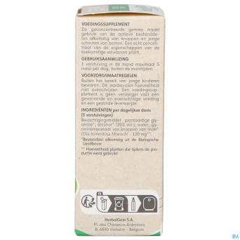 Herbalgem tilleul bio  spray   15ml