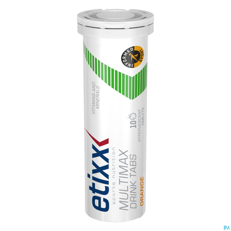 Etixx multimax drink orange    tube comp 1x10