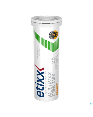Etixx multimax drink orange    tube comp 1x10