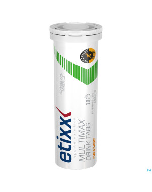 Etixx multimax drink orange    tube comp 1x10