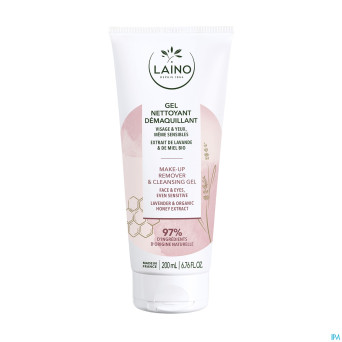 Laino gel nettoyant demaquillant    tube 200ml