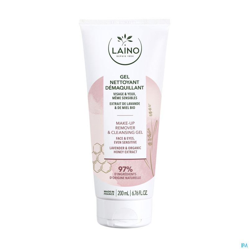 Laino gel nettoyant demaquillant    tube 200ml