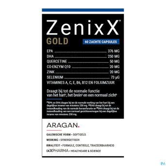 Zenixx gold    caps 60x890mg nf