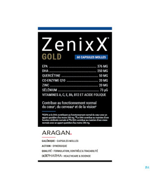 Zenixx gold    caps 60x890mg nf