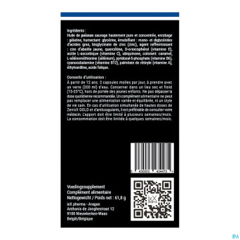 Zenixx gold    caps 60x890mg nf