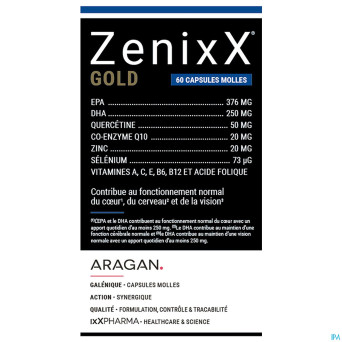 Zenixx gold    caps 60x890mg nf