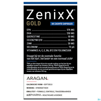 Zenixx gold    caps 60x890mg nf