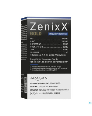 Zenixx gold    caps 120x890mg nf