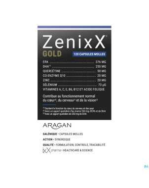 Zenixx gold    caps 120x890mg nf