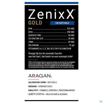 Zenixx gold    caps 120x890mg nf