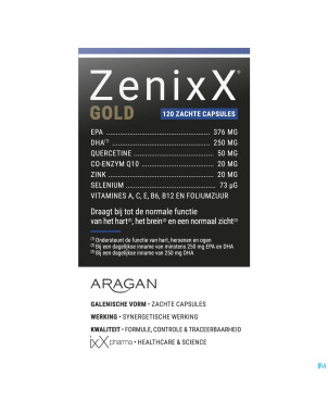 Zenixx gold    caps 120x890mg nf