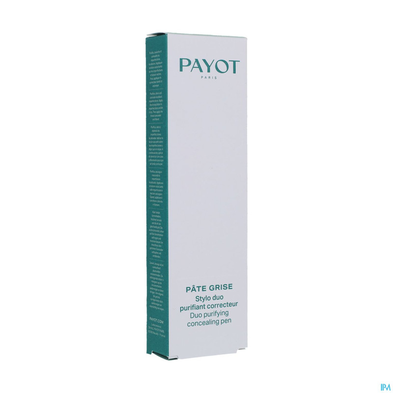Payot pv pate grise stylo 2en1 a/imperfections 6ml
