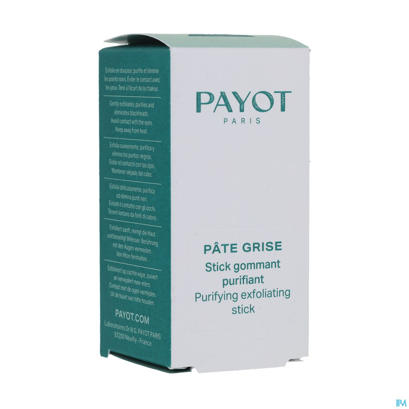 Payot pv pate grise gommant purifiant    stick 25g