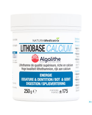 Lithobase calcium    pdr 250g