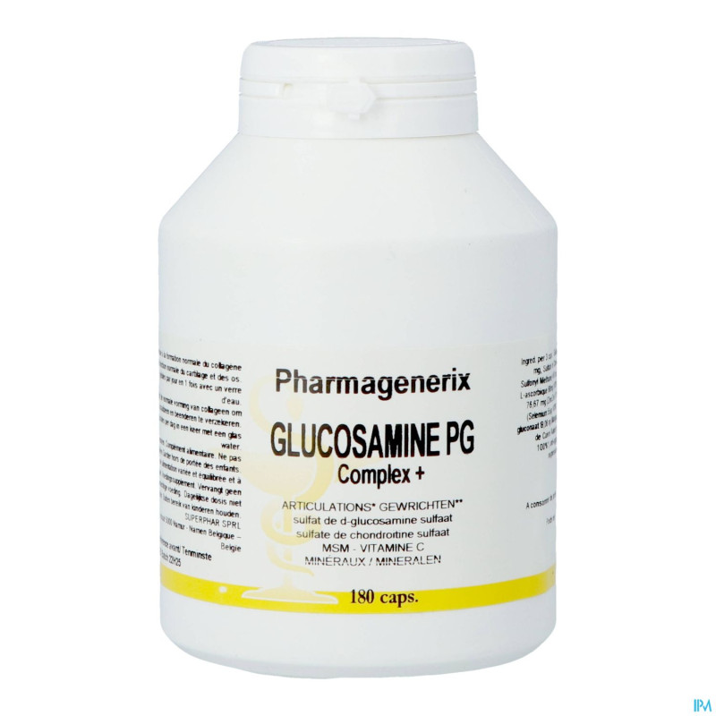 Glucosamine complex plus pg pharmagenerix caps 180