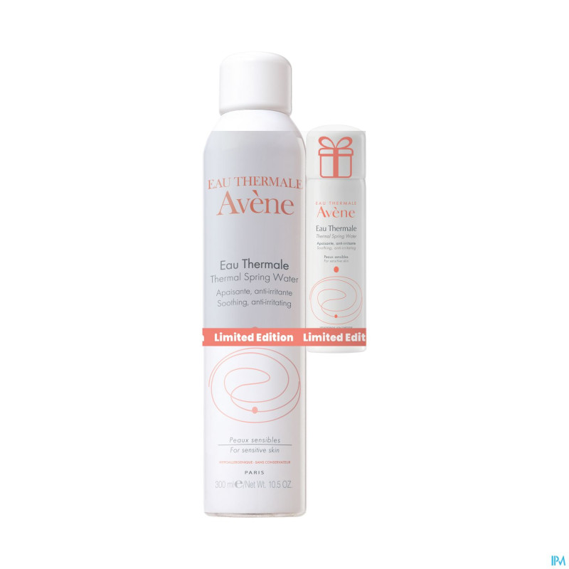 Avene eau thermale spray 300ml+spray 50ml  gratuit