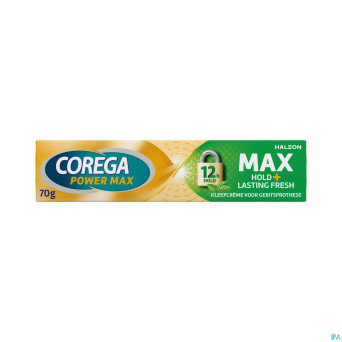 Corega max hold + lasting fresh    tube 70g