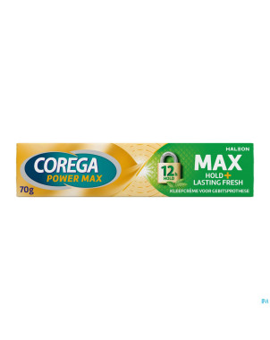 Corega max hold + lasting fresh    tube 70g