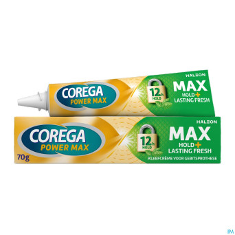 Corega max hold + lasting fresh    tube 70g