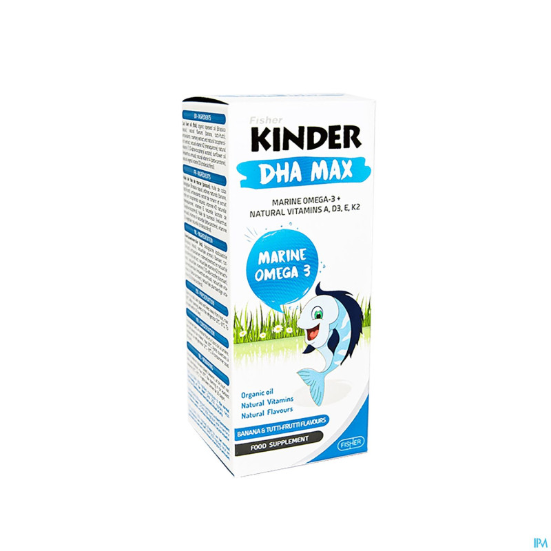 Fisher kinder omega 3 dha max 125ml