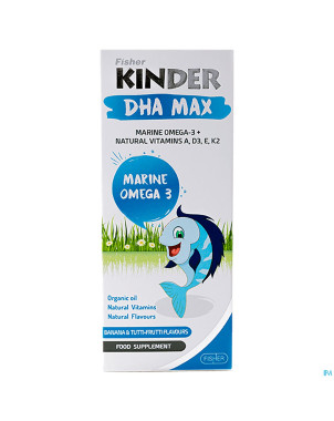 Fisher kinder omega 3 dha max 125ml