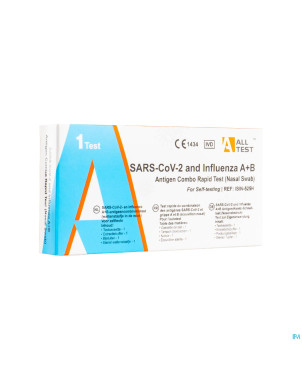 Alltest sars-cov-2&influenza a+b    1 o'life