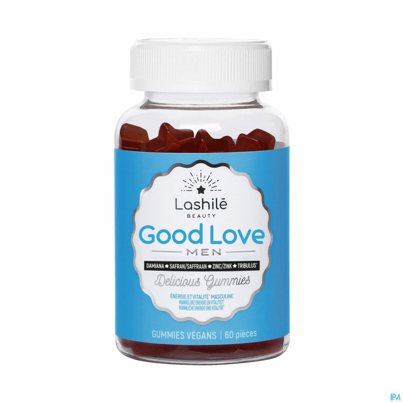 Lashile beauty good love men    gommes 60