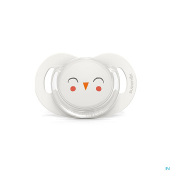 Suavinex bonhomia sooth. sili.flat 6/18m owl beige