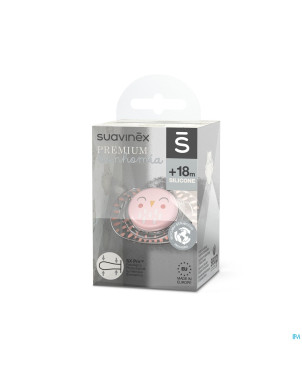 Suavinex bonhomia sooth.sili.flat+18m feather pink
