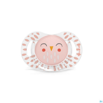 Suavinex bonhomia sooth.sili.flat+18m feather pink